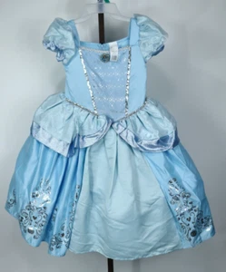 Girls Disney Cinderella Princess Blue Fantasy Party Dress Size M 8-10 - Picture 1 of 3