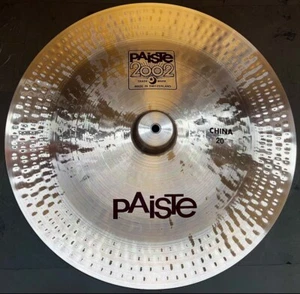 Paiste 20" 2002 China Cymbal - Picture 1 of 4