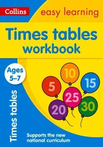Collins Easy Learning Ser.: Times Tables Workbook Ages 5-7: Ideal for Home Learning (Collins Easy Learning KS1) by Collins Easy Learning (2015, Trade Paperback)