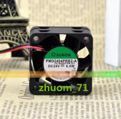 1PC SUNON PMD2404PBB2-A 24V 6.0W 4028 2-Pin Server cooling fan - Image 1 of 3