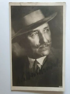 Postal actor Adalbert Kriwat firmado Hamburgo Altona Schmarjestraße 1935 - Imagen 1 de 4