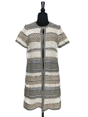 Suéter Diane von Furstenberg Multicolor Tejido Gancho Ojo Manga Corta Arryn Talla S Foto 1 de 3