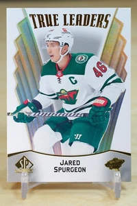2021-22 Upper Deck SP Authentic True Leaders #TL-8 Jared Spurgeon - Minnesota - Picture 1 of 2