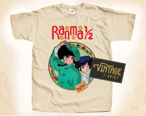 Ranma 12 V2 natürliche Farbe Vintage T-Shirt für Männer Frauen Unisex Größe S-5XL - Bild 1 von 5