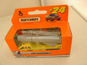 1999 MATCHBOX SUPERFAST 1:150 #24 SPACE TRANSPORTER MISSILES SHUTTLE NEW IN BOX - Picture 1 of 3