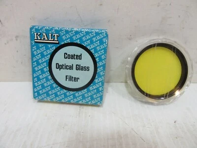 52mm (S) Kalt Yellow (K2) Filter NOS - Image 1 of 2