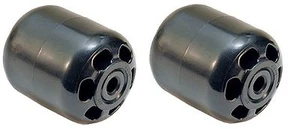 (2) KUBOTA DECK ROLLER ANTI SCALP WHEEL K5763-46250 1/2" I.D. 3" O.D. 4" WIDE - Picture 1 of 1