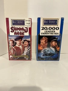 Lot of 2 Walt Disneys Studio Film Collection VHS SEALED - Picture 1 of 2