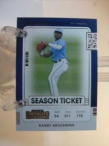 2021 Panini Contenders Season Ticket Baseball #32 Randy Arozarena (1499) - Bild 1 von 2