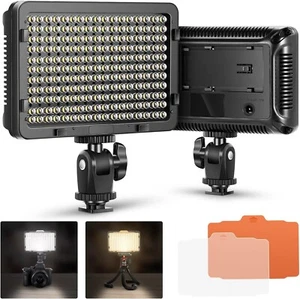 Neewer on Camera Video Light Photo Dimmable 176 LED Panel with 1/4" Thread for C - Picture 1 of 9