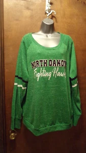 UND Fighting Hawks Colosseum Talla XXL Camisa Suéter Mujer Dakota del Norte - Imagen 1 de 4