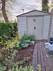 metal shed length 12ft width 10ft height 7ft
