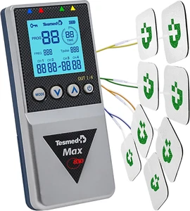 Max 830: Elettrostimolatore Muscolare Professionale Tens / EMS / Massaggio Con S - Foto 1 di 12