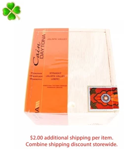 Cain Daytona Jalapa Ligero 550Empty Wood Cigar Box 6" x 5.25" x 4" - Picture 1 of 12