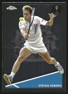 2021 Topps Chrome Tennis #22 Stefan Edberg 