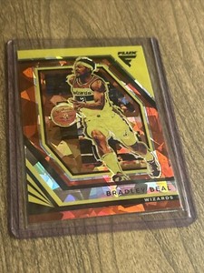 2022-23 Flux NBA Bradley Beal Red Cracked Ice Washington Wizards