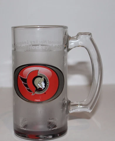 Ottawa Senators National Hockey League Frosted Beer Mug Cover