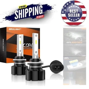 Waterproof LED Fog Light Bulbs - 50,000 Hour Lifespan, Universal Fit - Picture 1 of 10