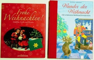 2 Bücher NEU! FROHE WEIHNACHTEN Gedichte, Lieder, Rezepte & WUNDER DER WEIHNACHT - Bild 1 von 5