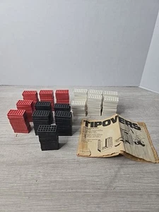 Vintage Tipovers Motion Blocks 157 piece Skyline Domino Efect Toy Manual No Box - Picture 1 of 6