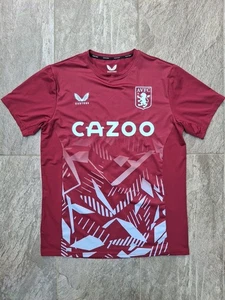 Aston Villa Castore Training Shirt Cazoo Medium Patterned - Picture 1 of 3