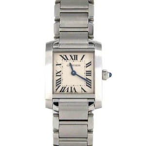 Auténtico Cartier Tank Francaise SM W51008Q3 SS Cuarzo #270-003-997-3389 - Imagen 1 de 9