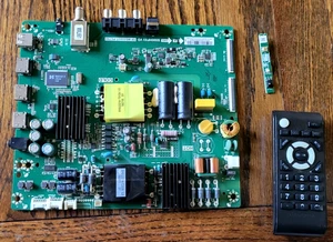 Insignia NS-50D510NA17 TV Main Board with remote control and ir sensor - Picture 1 of 1