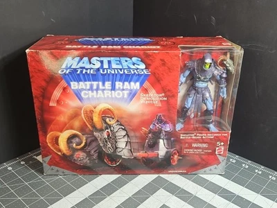 JUEGO DE REGALO BATTLE RAM CHARIOT SKELETOR MAESTROS DEL UNIVERSO MOTU 2001 MATTEL 02 Foto 1 de 4