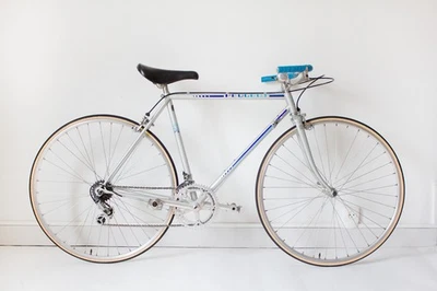 🇫🇷 Vélo de course Peugeot P10LS gris - 1982 - 50cm vintage racing - Photo 1/4