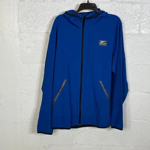 Reebok Men's Certified Athletic-Fit Vector Training Jacket, Vector Blue XL - Picture 1 of 9