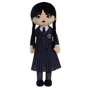 Wednesday Addams große Plüschpuppe 15,5 Zoll exklusives Stofftier für Sammler - Bild 1 von 5