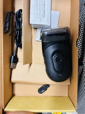 Wahl Compact Rechargeable Lithium Ion Shaver Kit with Hygienic Rinseable Foils - Image 1 of 4