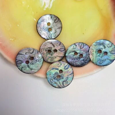 10pcs 2 Holes Buttons Craft DIY for Chinese Coat Sewing Flat Button Accessories - Image 1 of 4