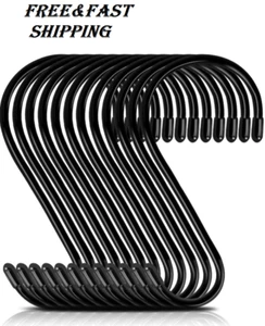 12pcs Large S Hooks Heavy Duty 6 Inches S Shape Hanger Hook For Hanging Plants - Picture 1 of 7