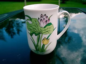 "TAZA DE LIRIO DE AGUA TAITU FLOR JAPÓN ELEGANTE DE COLECCIÓN 4" - Imagen 1 de 7