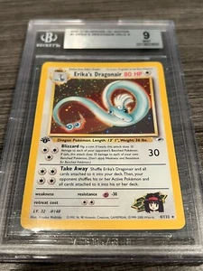 #4 2000 Gym Heroes Erika’s Dragonair Holo 1st Edition – BGS 9 - (PSA/CGC) - Picture 1 of 1