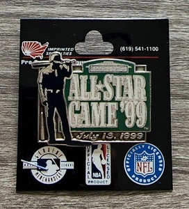 Vintage 1999 MLB All Star Game Pin Button Fenway Park Red Sox 7/13/1999 Scarce  - Picture 1 of 2