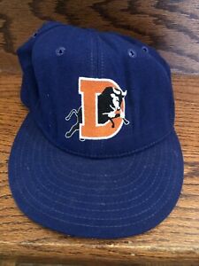 Vintage Durham Bulls Baseball MiLB New Era Baseball Cap Hat Fitted 7 1/4