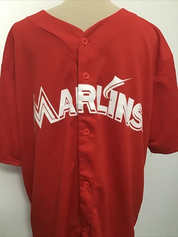 2017 Miami Marlins Jersey Puerto Rican Heritage Jersey SIZE XXL 2XL Puerto Rico Cover