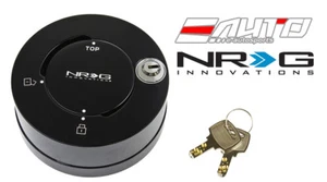 NRG Quick Release Key Lock System Shine Black - Gen1 Gen2 Gen2.5 Gen2.8 Gen3 - Picture 1 of 3