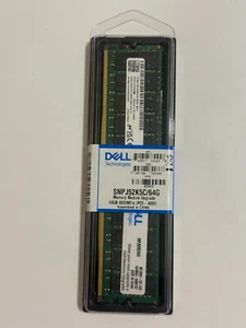 Dell Memory SNPJ52K5C/64G AC239379 64GB 2Rx4 DDR5 RDIMM 4800MHz RAM - Picture 1 of 2