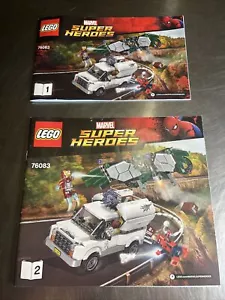 LEGO Marvel Set 76083 Beware the Vulture Spiderman Homecoming INSTRUCTIONS ONLY - Picture 1 of 1