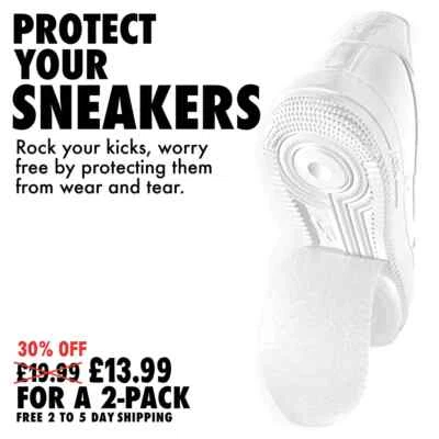 Pair Of Sneaker Nike Jordan Yeezy sole protectors Protective Custom  Clear Film - Image 1 of 4