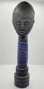 Handgefertigte hölzerne Stammesstatue Made in Ghana - Bild 1 von 4