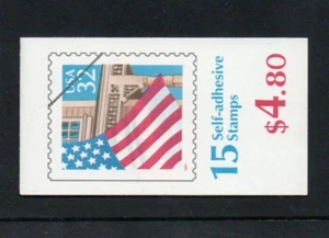 USA 1995 $4.80 BOOKLET FLAG OVER PORCH 15 x SG3008 - MINT - Picture 1 of 1