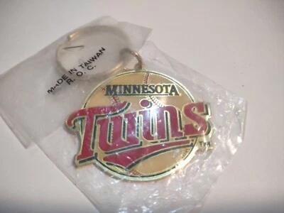Vintage Minnesota Twins keychain - MLB - 1990s New in Package  - Image 1 of 3