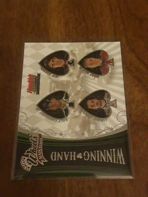 2009 Wheels Main Event #37 Winning Hand Earnhardt Gordon Johnson Martin   - Image 1 of 2