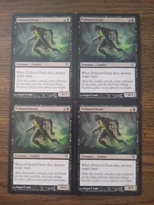 MTG Polluted Dead x 4 - Picture 1 of 2
