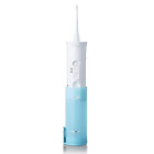 Flosser à eau dentaire sans fil double vitesse impulsion irrigateur oral design pliable