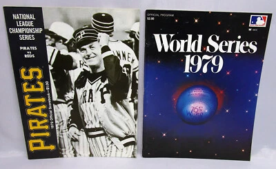 1979 Pittsburgh Pirates NLCS & World Series Program - Image 1 of 3